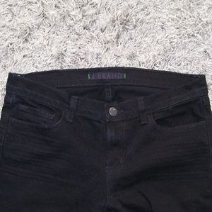 J BRAND Black Skinny Ankle Jeans